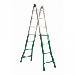 ESCALERA MULTIUSO ACERO 4X4