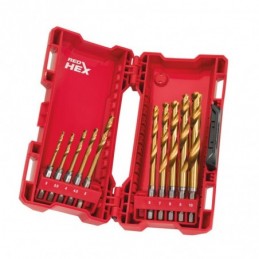 JUEGO BROCAS M/HEXAG 2-10 MM (19 UNDS)