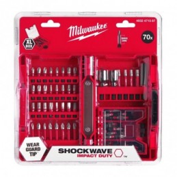 ESTUCHE PUNTAS MILWAUKEE 70 PZAS